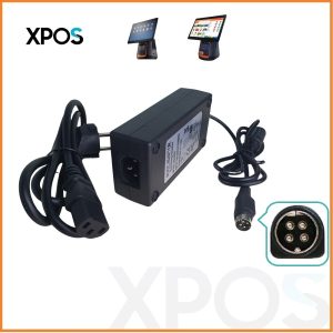 Bộ nguồn máy Pos SUNMI, Ocha Pos 24V-2.5A Jack đặc thù 4 chân kim - Mới 100%